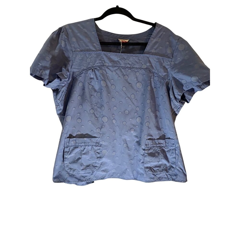 Womens Scrub Set With Short Sleeve Top & Pants